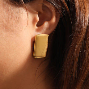 Roselyn Earring - 18 K Gold Plated