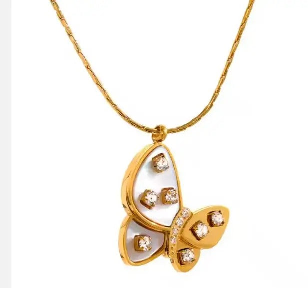 Quiet Spark Pendant - 18 K Gold Plated