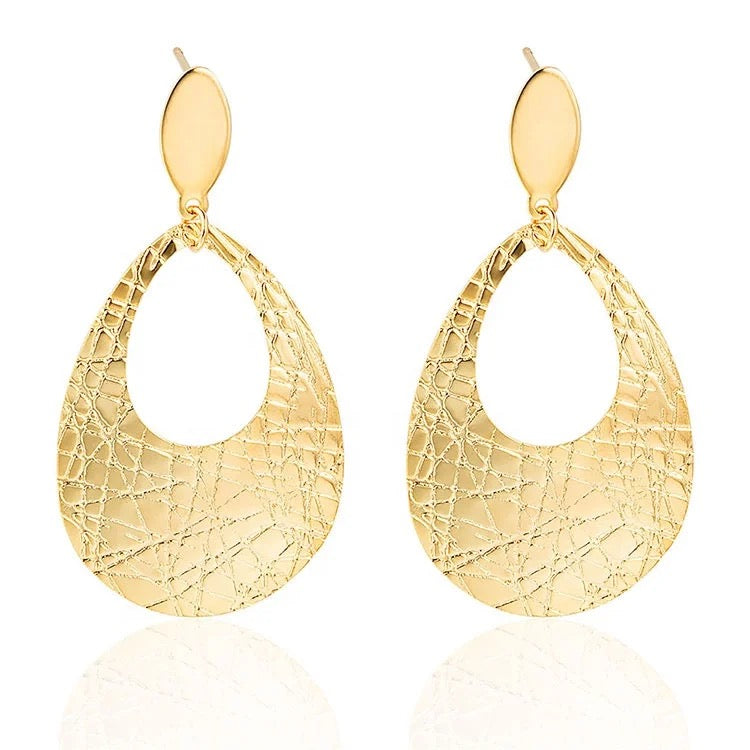 Starlet Drop Earring - 18 K Gold Plated