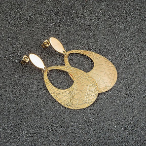 Starlet Drop Earring - 18 K Gold Plated