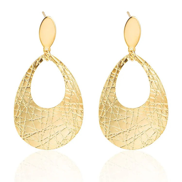 Starlet Drop Earring - 18 K Gold Plated