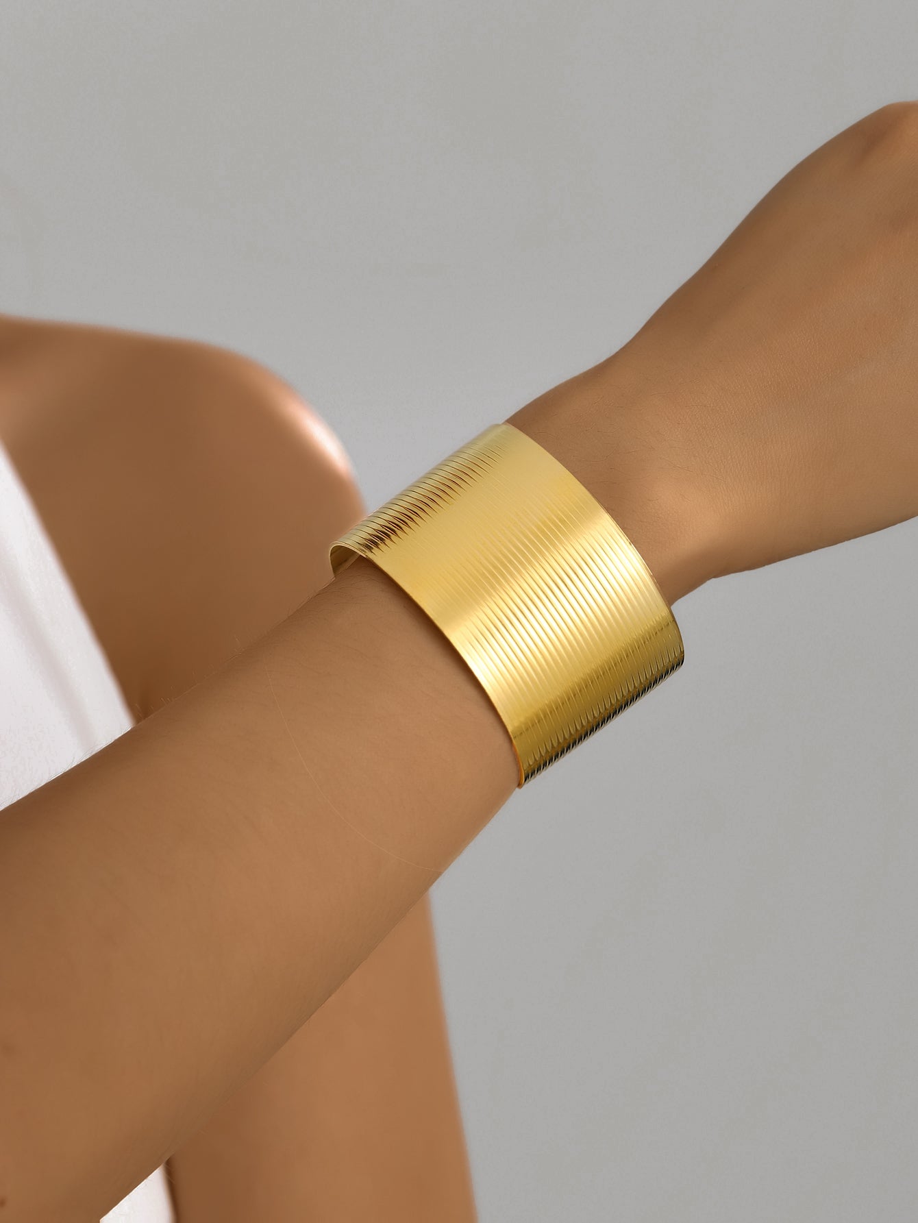 Adira Half Bracelet - 18 K Gold Plated