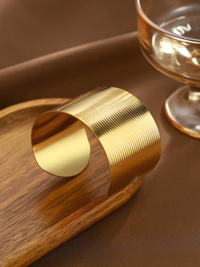 Adira Half Bracelet - 18 K Gold Plated