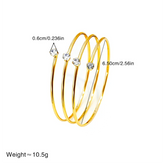 Cosmic Bracelet - 18 K Gold Plated