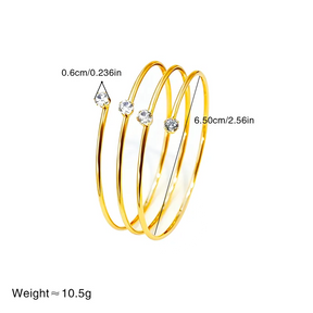 Cosmic Bracelet - 18 K Gold Plated