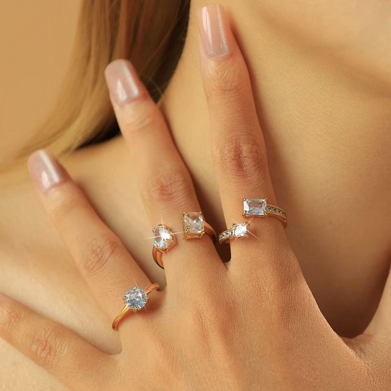 Lustre Ring – 18K Gold Plated (Adjustable)