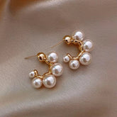 Royal Radiance Earring - 18 K Gold Plated