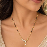 Devika Mangalsutra – 18K Gold Plated