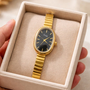 Soft Opal Watch - 18 K Gold Plated
