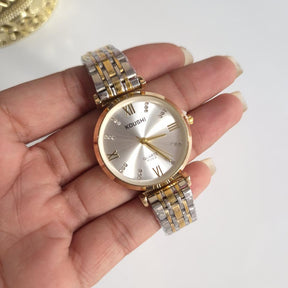 Signature Watch (Dual Tone) - 18 K Gold Plated