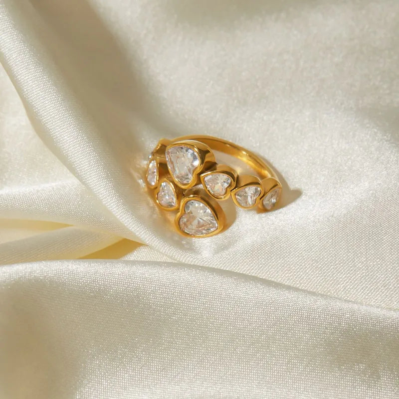 Romisca Ring - 18 K Gold Plated