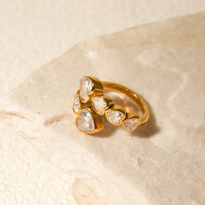 Romisca Ring - 18 K Gold Plated