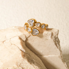 Romisca Ring - 18 K Gold Plated