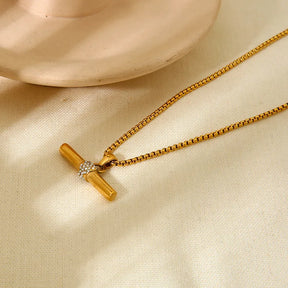 Pretty Girl Neckpiece- 18 K Gold Plated