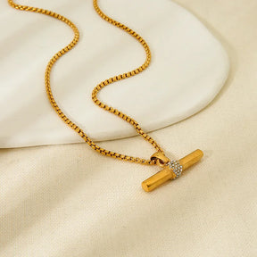 Pretty Girl Neckpiece- 18 K Gold Plated