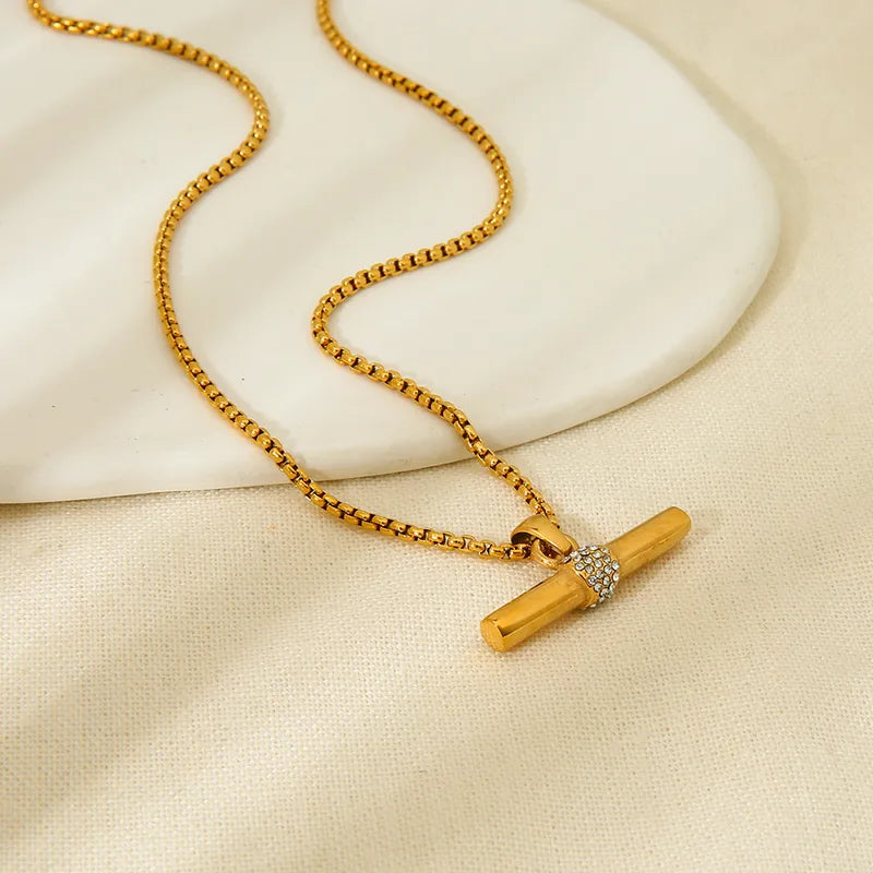 Pretty Girl Neckpiece- 18 K Gold Plated