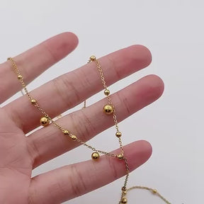 Nayra Neckpiece - 18 K Gold Plated