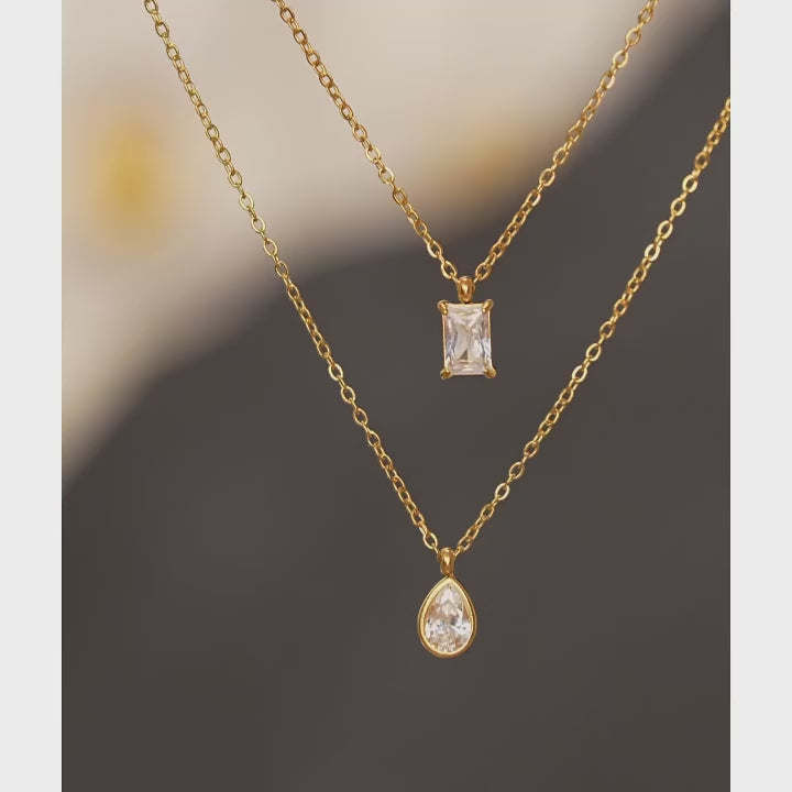 Meira Neckpiece - 18 K Gold Plated